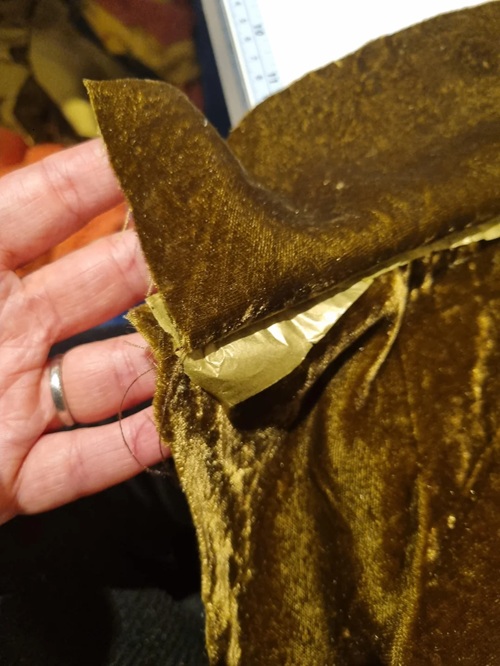 Sew Right Side to Right Side, Gently
